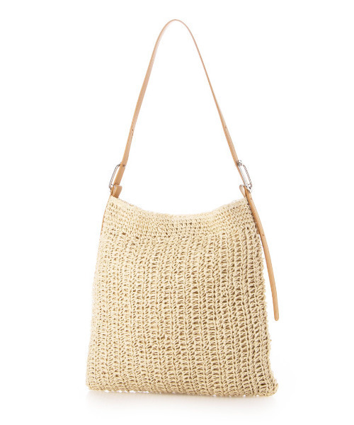 cache cache（カシュ カシュ）の「カシュカシュ cachecache / フリーハンドルクロッシェトート（かごバッグ・レディース・ブラック/グレー/キャメル・FREE）」の13枚目の写真