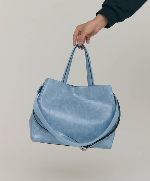 マカロン様／メッシュトートバッグ／blue × gray マカロン様／メッシュトートバッグ／blue × gray-通販サイトの