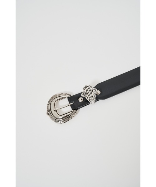 TOGA VIRILS ベルト TOGA ARCHIVES ホワイト TOGA VIRILIS ベルト 「TOGA VIRILIS」Motif leather belt