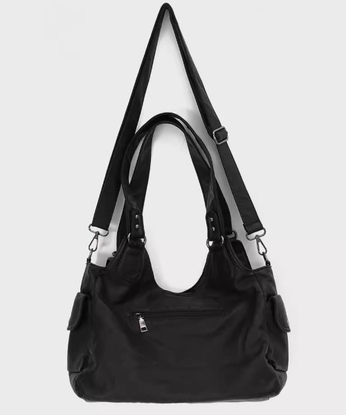 A'GEM/9 ブラックフリンジショルダーバッグ 本日最終値下げ ショルダーバッグ│1page｜通常価格とセール価格│A'GEM/9×.KOM【公式