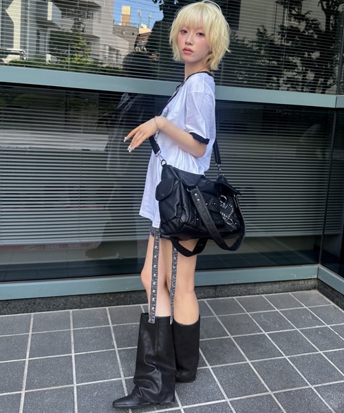 A'GEM/9 × .kom 『.KOM/ドットケーオーエム』A4対応のレザー2WAY