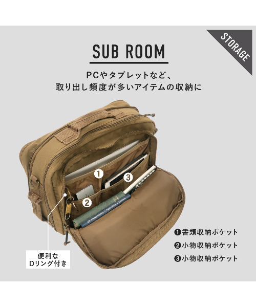 POST GENERAL(ポストジェネラル)の「ポストジェネラル POST GENERAL / キャリーオン バックパック(バックパック/リュック・レディース・ブラック/ブラウン・FREE)」の22枚目の写真