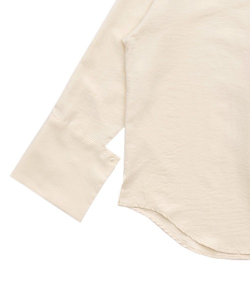 カフスデザインオーバーサイズシャツ（シャツ/ブラウス）｜select MOCA