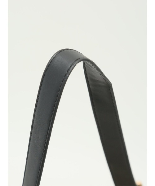 m.f.editorial（エムエフエディトリアル）の「【ペーパー素材】雑材 ショルダーバッグ A4対応（ショルダーバッグ・レディース・ターコイズブルー/ダークウッド・FREE）」の20枚目の写真