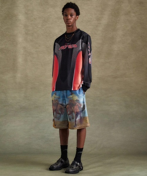 セール】Andersson Bell/アンダーソンベル/MESH RACING L/S T