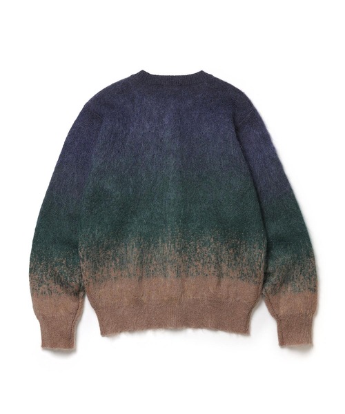 MR.OLIVE(ミスターオリーブ)の「GRADATION MOHAIR KNIT / 6-BUTTON CARDIGAN(カーディガン/ボレロ・メンズ・ブラック/ネイビー・MEDIUM/LARGE)」の7枚目の写真