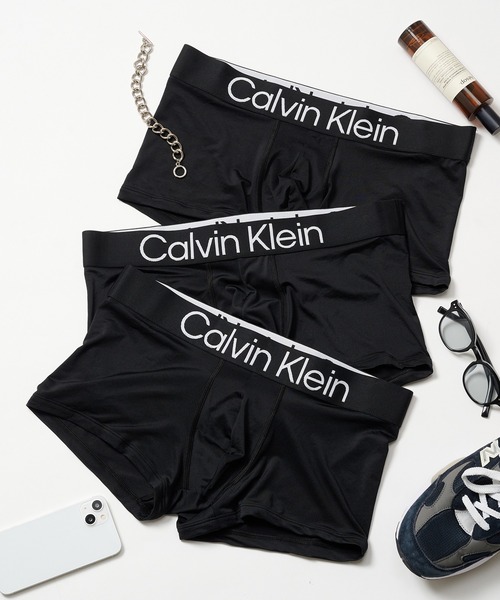 セール】【Calvin Klein】3パックローライズトランクス LOW RISE