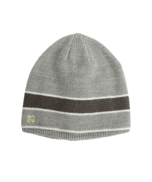 EMODA（エモダ）の「リバーシブルラインビーニー（ニットキャップ/ビーニー・レディース・グレー/ネイビー・FREE）」の3枚目の写真