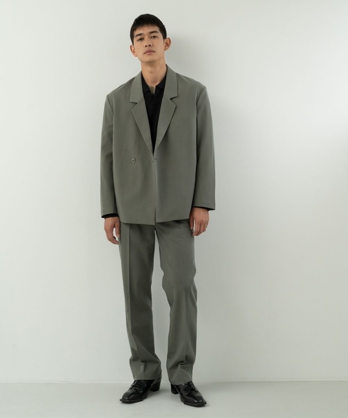 Blank Product.（ブランクプロダクト）の「5function Tailored jacket（テーラードジャケット・メンズ・ブラック/カーキ・M/L）」の3枚目の写真