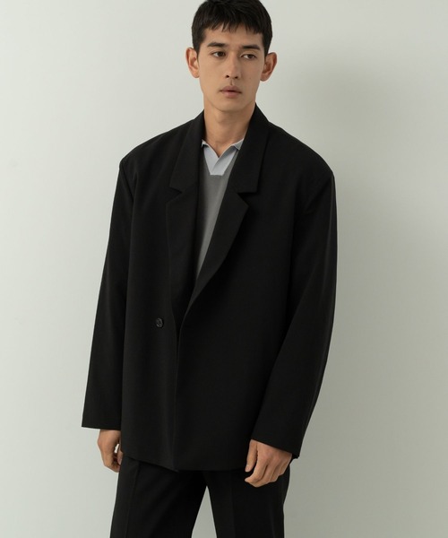 Blank Product.（ブランクプロダクト）の「5function Tailored jacket（テーラードジャケット・メンズ・ブラック/カーキ・M/L）」の15枚目の写真