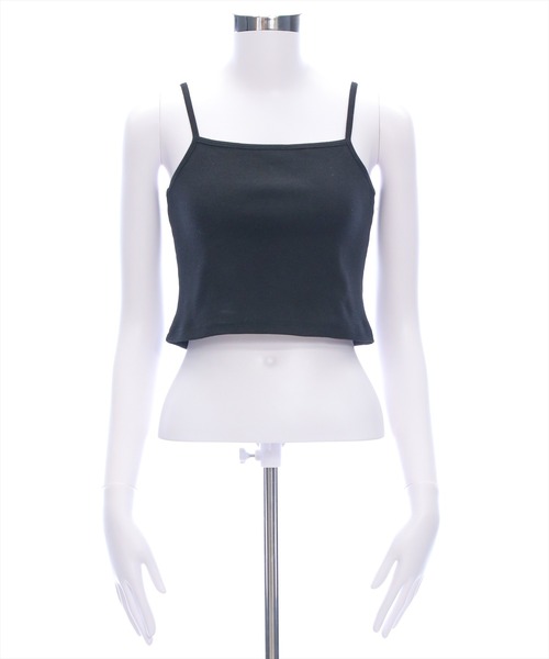 clear（クリア）の「ドロストリボンレース半袖トップス&キャミセット[韓国ファッション 大人 細見え]（Tシャツ/カットソー・レディース・オフホワイト/ブラック・F）」の5枚目の写真