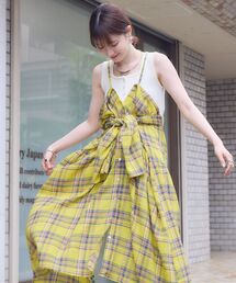 RETRO GIRL | 【EC限定】マルチWAYチェックワンピース(ワンピース)