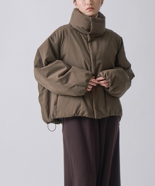 miffew/ ミフュー」STAND COLLAR DOWN JACKET（ダウンジャケット