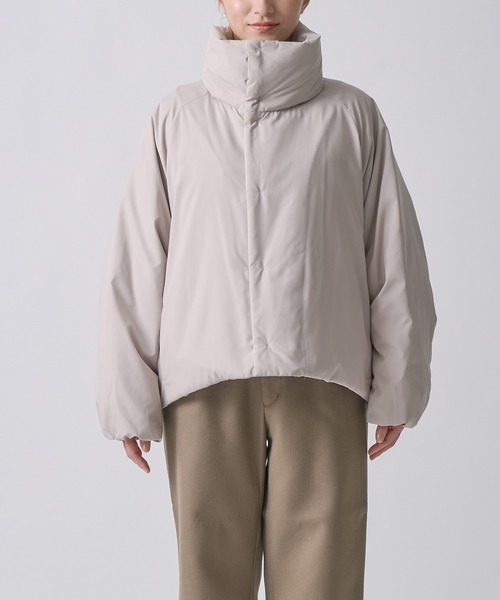 miffew（ミフュー）の「「miffew/ ミフュー」STAND COLLAR DOWN JACKET（ダウンジャケット/コート・レディース・グレイッシュベージュ/ブラック/ブラウン・2/1）」の19枚目の写真