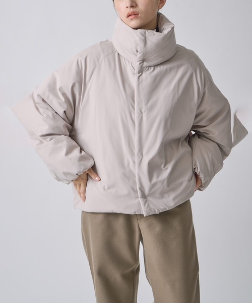 miffew/ ミフュー」STAND COLLAR DOWN JACKET（ダウンジャケット