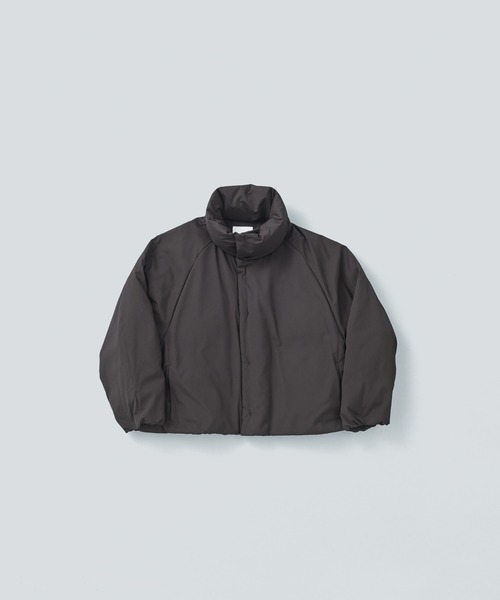 miffew（ミフュー）の「「miffew/ ミフュー」STAND COLLAR DOWN JACKET（ダウンジャケット/コート・レディース・グレイッシュベージュ/ブラック/ブラウン・2/1）」の7枚目の写真
