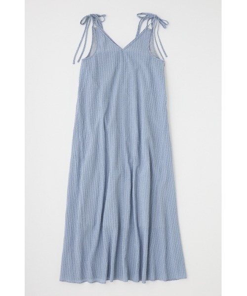 MOUSSY（マウジー）の「SHEER GINGHAM キャミドレス（ワンピース・レディース・ブラック/ライトブルー/ホワイト・1/2）」の16枚目の写真