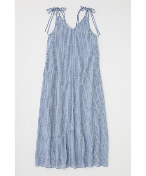 MOUSSY（マウジー）の「SHEER GINGHAM キャミドレス（ワンピース・レディース・ブラック/ライトブルー/ホワイト・1/2）」の17枚目の写真