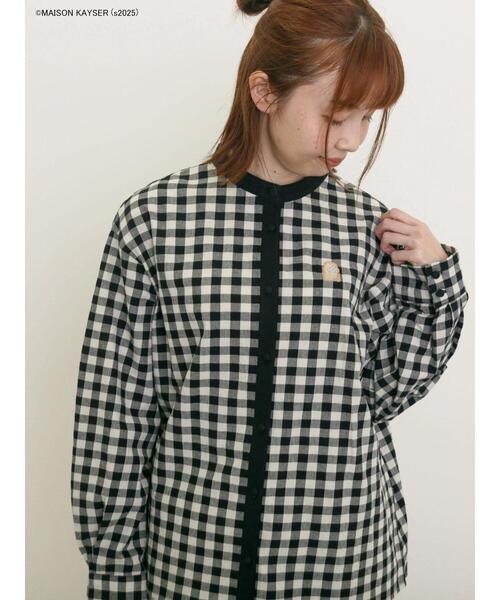 Samansa Mos2（サマンサ モスモス）の「【MAISON KAYSER】クレリック刺繍シャツ（シャツ/ブラウス・レディース・ブルー/ブラック・F）」の20枚目の写真