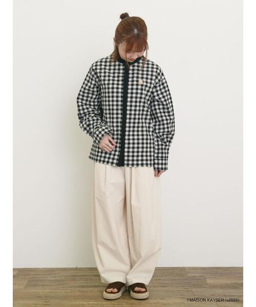 サマンサモスモス＊MAISON KAYSERTシャツ＊刺繍キャミチュニック サマンサモスモス＊MAISON KAYSERTシャツ＊刺繍キャミチュニック