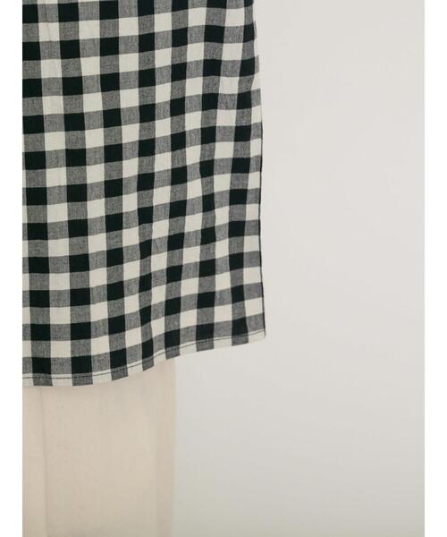 Samansa Mos2（サマンサ モスモス）の「【MAISON KAYSER】クレリック刺繍シャツ（シャツ/ブラウス・レディース・ブルー/ブラック・F）」の10枚目の写真