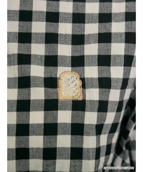 Samansa Mos2（サマンサ モスモス）の「【MAISON KAYSER】クレリック刺繍シャツ（シャツ/ブラウス・レディース・ブルー/ブラック・F）」の11枚目の写真