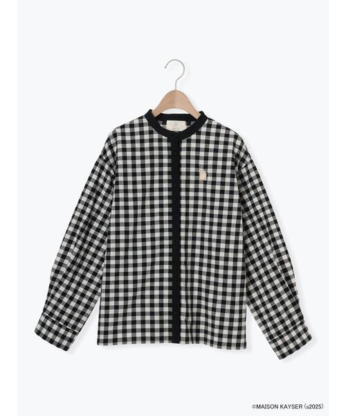 Samansa Mos2（サマンサ モスモス）の「【MAISON KAYSER】クレリック刺繍シャツ（シャツ/ブラウス・レディース・ブルー/ブラック・F）」の13枚目の写真