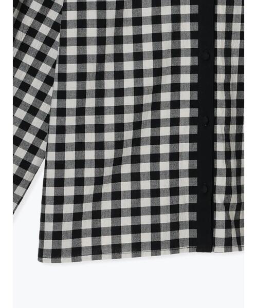 Samansa Mos2（サマンサ モスモス）の「【MAISON KAYSER】クレリック刺繍シャツ（シャツ/ブラウス・レディース・ブルー/ブラック・F）」の17枚目の写真