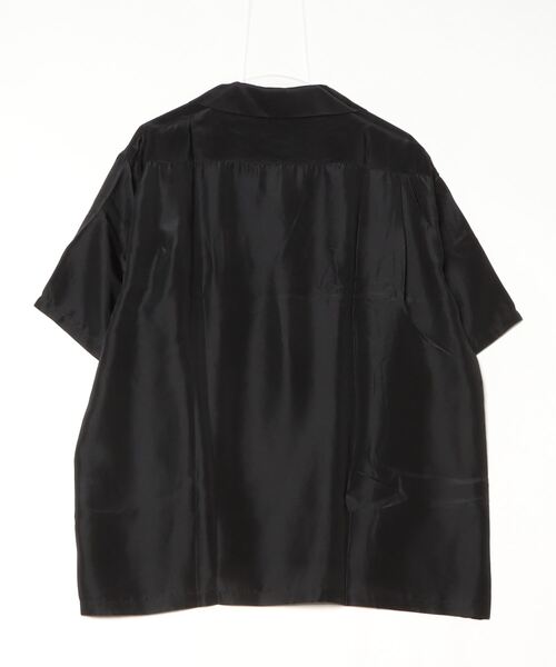 GOLD（ゴールド）の「東洋エンタープライズ GOLD / ゴールド：SILK FILAMENT SKIPPER SHIRT：25A-GL39439[MUS]（シャツ/ブラウス・メンズ・ブラック・M/L/S）」の2枚目の写真