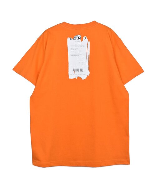 Import & Select(インポートアンドセレクト)の「【ICONIQ】 HM プリント ショートスリーブ TEE(Tシャツ/カットソー・メンズ・オレンジ/ホワイト・2/3/4)」の11枚目の写真