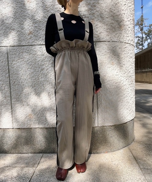 machatt マチャット　サスペンダーパンツ　サロペット MACHATT マチャット 21AW サスペンダーパンツ - メルカリ
