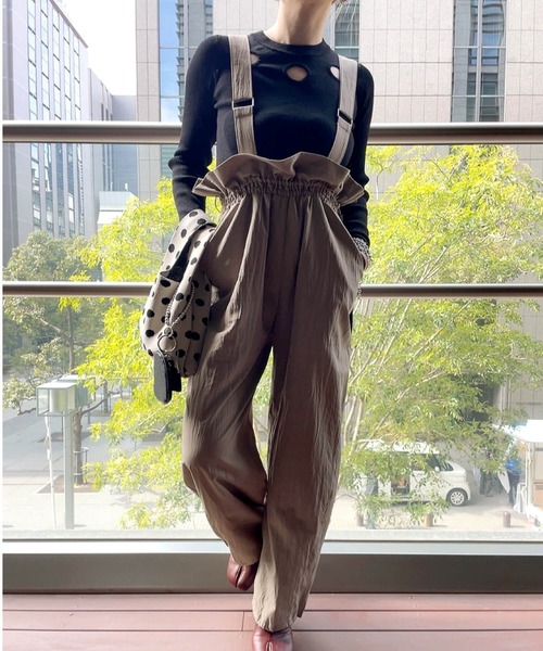 ⭐︎未使用　AIMER パンツワンピース　サロペット 楽天市場】Aimer（オールインワン・サロペット｜レディース