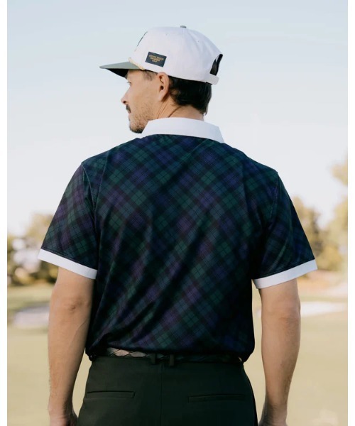 セール】Tartan Polo（ポロシャツ）｜DEVEREUX GOLF（デヴァローゴルフ