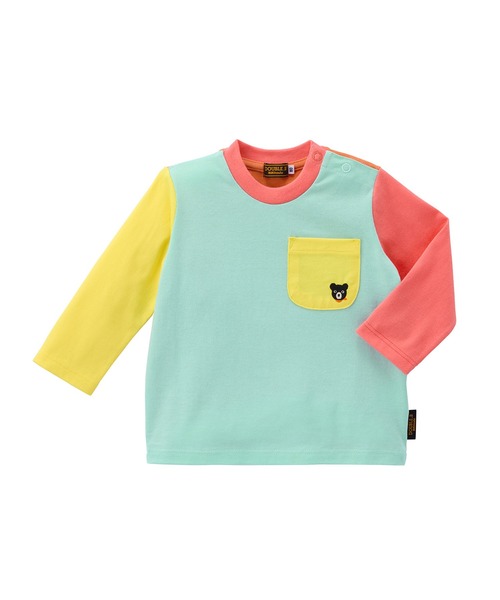 マルチカラー長袖Tシャツ（Tシャツ/カットソー）｜DOUBLE_B