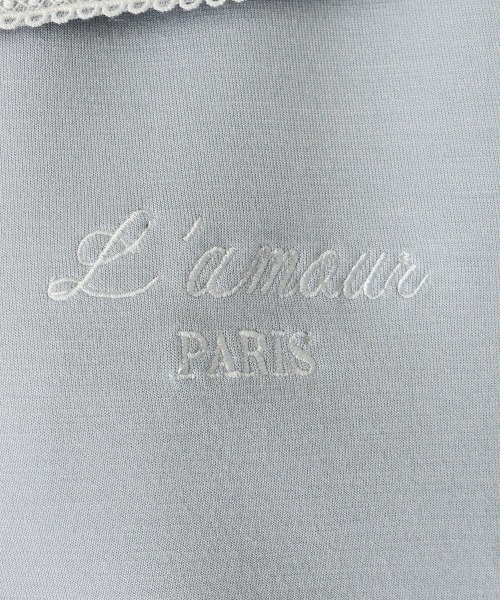 F i.n.t（フィント）の「【セットアップ対応】レースラインセーラーカットトップス　夏服【1枚で快適】（Tシャツ/カットソー・レディース・オフホワイト/ライトブルー・FREE）」の22枚目の写真