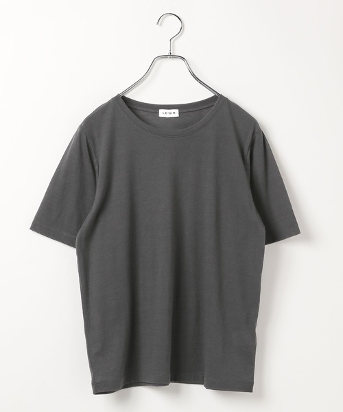 LEPSIM（レプシィム）の「シアーメランジT　497226（Tシャツ/カットソー・レディース・オフホワイト/ライトブルー/ブラウン/ブラック/レッド/チャコールグレー・FREE）」の3枚目の写真