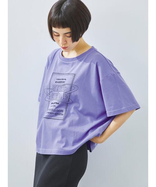 セール】[接触冷感]刺繍ロゴアソートTシャツ（Tシャツ