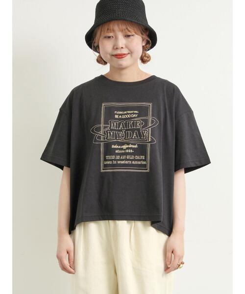 セール】[接触冷感]刺繍ロゴアソートTシャツ（Tシャツ