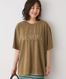 ピグメント刺繍TEE1【ユニセックス】
