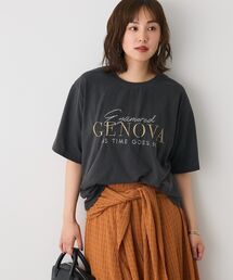 ピグメント刺繍TEE1【ユニセックス】