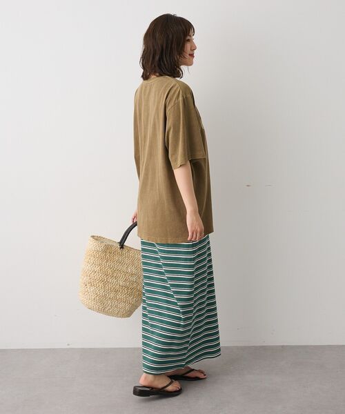 CRAFT STANDARD BOUTIQUE(クラフトスタンダードブティック)の「ピグメント刺繍TEE1【ユニセックス】(Tシャツ/カットソー・レディース・ベージュ/グレー/チャコールグレー・M/L)」の22枚目の写真