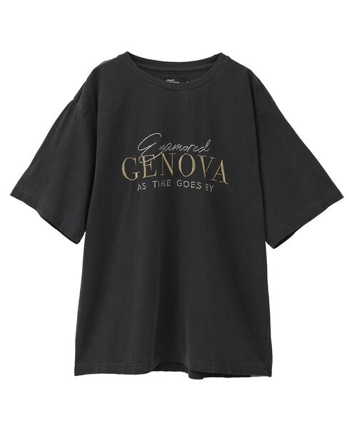 CRAFT STANDARD BOUTIQUE(クラフトスタンダードブティック)の「ピグメント刺繍TEE1【ユニセックス】(Tシャツ/カットソー・レディース・ベージュ/グレー/チャコールグレー・M/L)」の16枚目の写真
