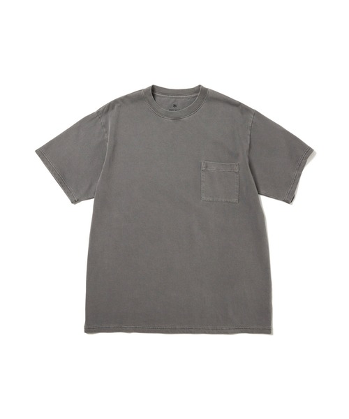 Snow Peak(スノーピーク)の「Snow Peak / Garment Dyed T-Shirt ガーメントダイ 半袖 Tシャツ(Tシャツ/カットソー・メンズ・レッド/アイボリー/ダークグリーン/チャコール・XL/L/M/S/XXL/1)」の6枚目の写真
