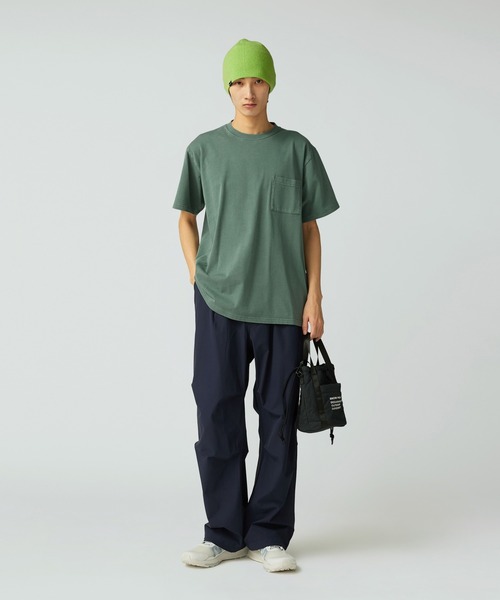Snow Peak(スノーピーク)の「Snow Peak / Garment Dyed T-Shirt ガーメントダイ 半袖 Tシャツ(Tシャツ/カットソー・メンズ・レッド/アイボリー/ダークグリーン/チャコール・XL/L/M/S/XXL/1)」の18枚目の写真