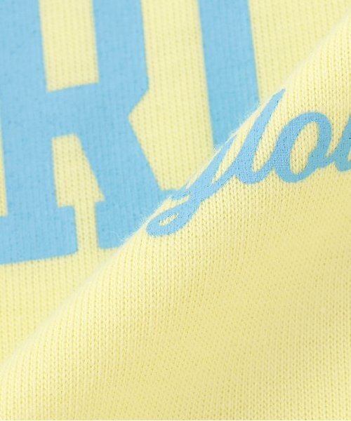 by LOVEiT(バイラビット)の「【接触冷感】肩開きテキストTシャツ(Tシャツ/カットソー・キッズ・オフホワイト/ラベンダー/チャコール/イエロー・130cm/150cm/140cm/160cm/120cm)」の10枚目の写真