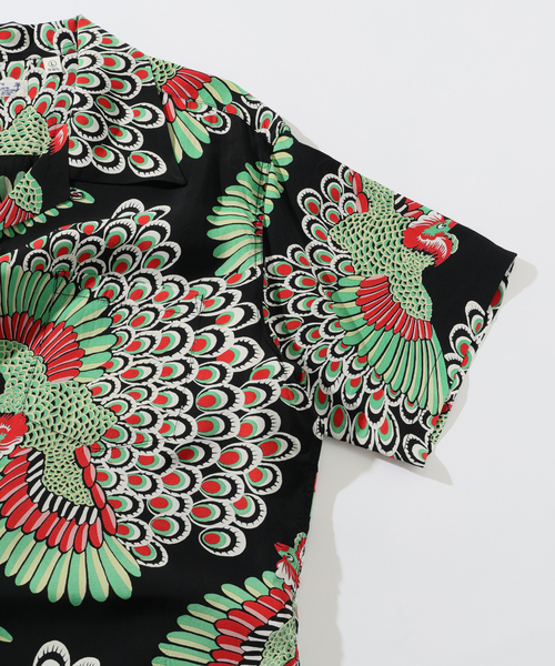 SUN SURF(サンサーフ)の「SUN SURF / サンサーフ アイランド ピーコック(シャツ/ブラウス・メンズ・ブラック・X-LARGE/LARGE)」の5枚目の写真