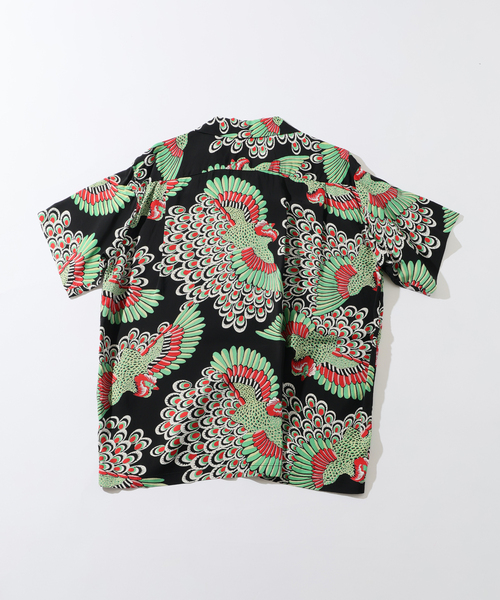 SUN SURF(サンサーフ)の「SUN SURF / サンサーフ アイランド ピーコック(シャツ/ブラウス・メンズ・ブラック・X-LARGE/LARGE)」の6枚目の写真