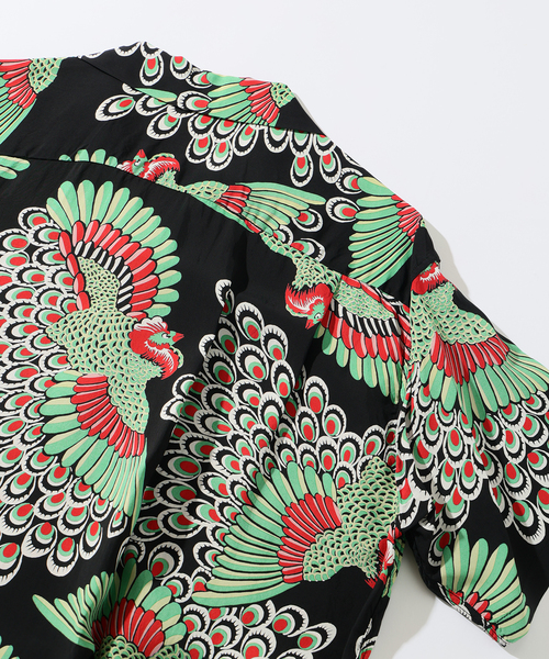 SUN SURF(サンサーフ)の「SUN SURF / サンサーフ アイランド ピーコック(シャツ/ブラウス・メンズ・ブラック・X-LARGE/LARGE)」の7枚目の写真