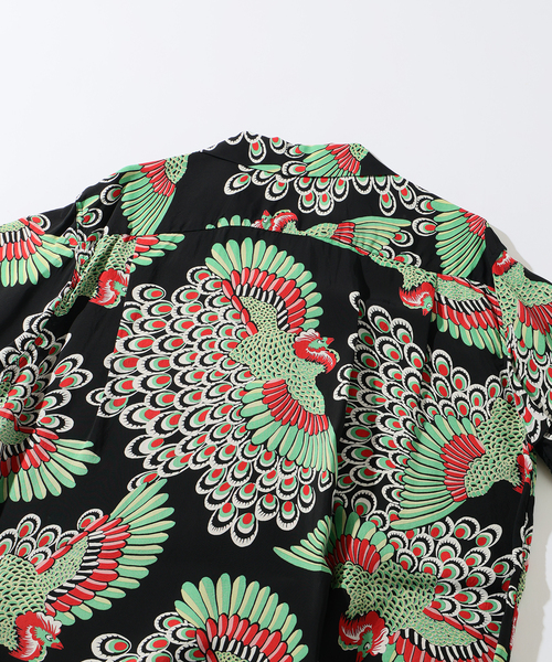 SUN SURF(サンサーフ)の「SUN SURF / サンサーフ アイランド ピーコック(シャツ/ブラウス・メンズ・ブラック・X-LARGE/LARGE)」の8枚目の写真