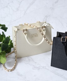 CECIL McBEE | ＣＥＣＩＬ ＭｃＢＥＥ ラメチェーンハンドルバッグ(トートバッグ)